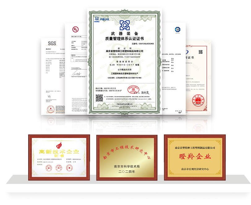 南京首塑資質榮譽 南京首塑資質榮譽